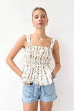 Cottage Ruched Top