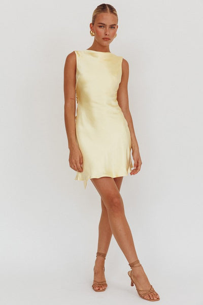 Kacey Satin Mini Dress