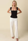 Elara Structured Top