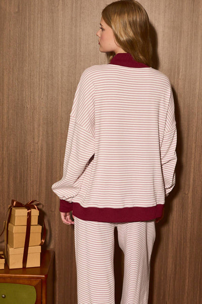Merry Stripe Sweatshirt