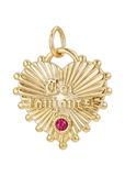 Esme French Heart Charm