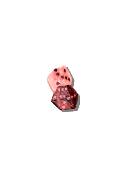 Lucky Dice Claw Hair Clip