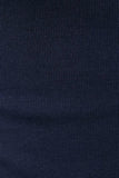 Navy Ribbed Tee