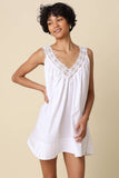 Elise Lace Trim Babydoll Dress