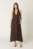 Gaetano Dress - Coffee