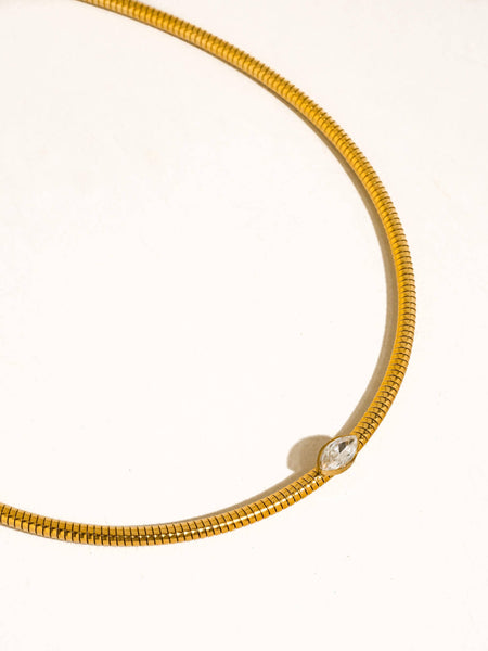 Olwen Snake Chain Choker
