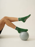 Matcha Addict Grip Pilates Socks