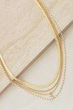 All the Chains Layered Necklace