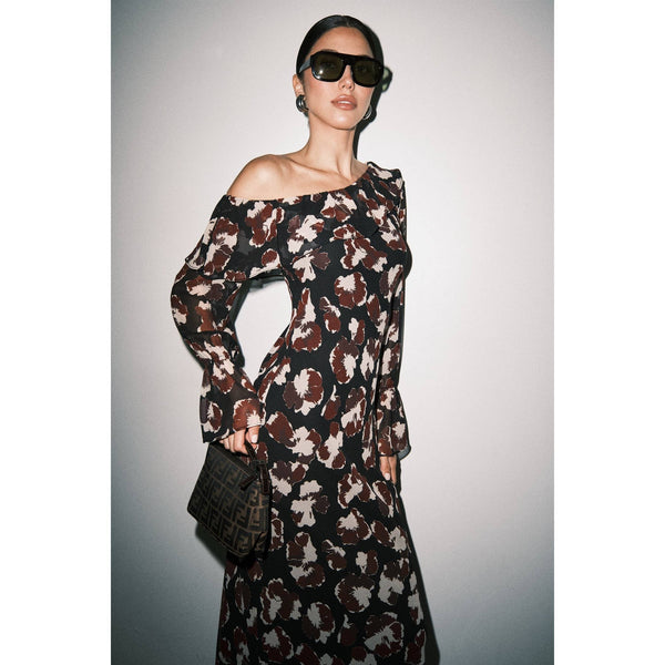Eloise Off Shoulder Maxi Dress
