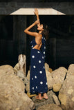 Polka Dot Scarf Dress