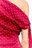 Celestine Dot Top