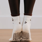 Espresso Martini Pilates Grip Socks