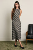 Harlow Plaid Maxi Dress