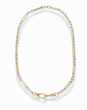 Liam Watch Chain Necklace - Mixed Metal
