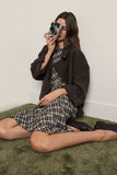 Harlow Plaid Maxi Dress