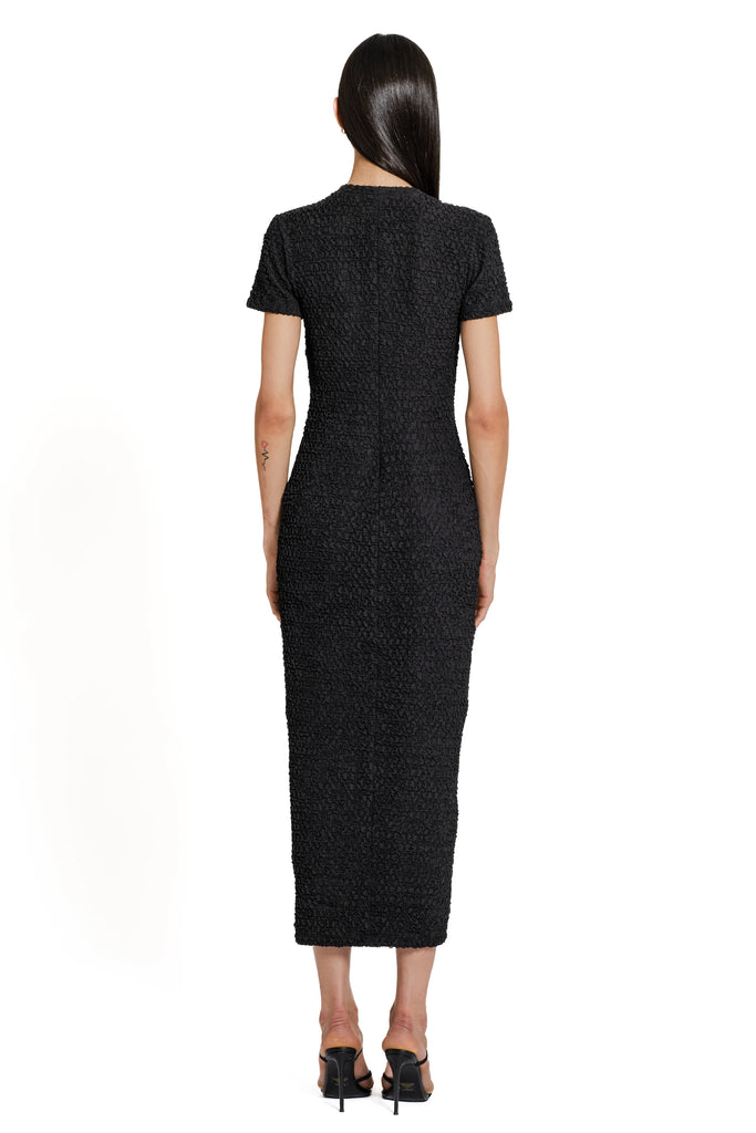 black amanda uprichard dress Amanda Uprichard Sonnet Mini Dress in Black