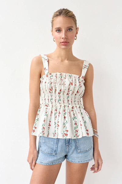 Cottage Ruched Top
