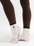 Espresso Martini Pilates Grip Socks