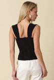Elara Structured Top