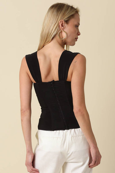 Elara Structured Top