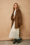 Dune Suede Trench