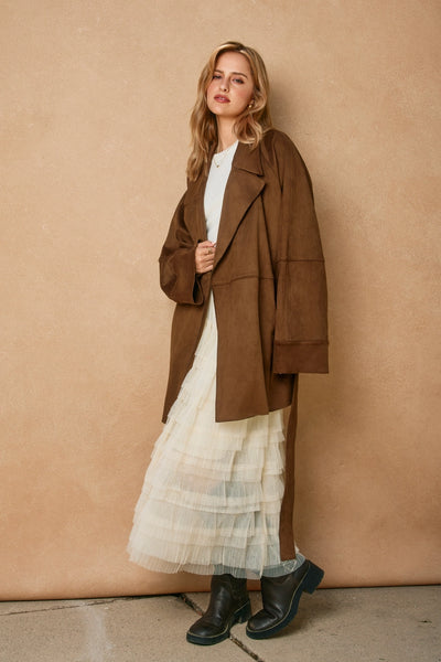 Dune Suede Trench