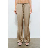 Cordelia Satin Drawstring Lounge Pants