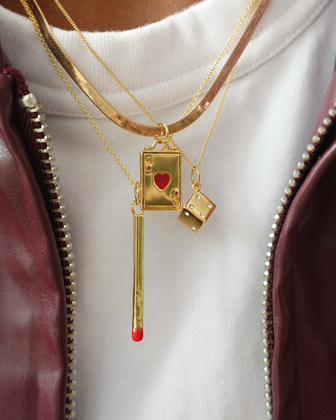 Tory Playing Card Charm