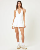 White | Model: Kristen (size: S) | Hover