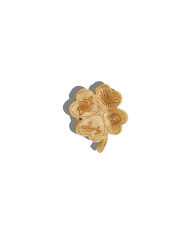 Lucky Clover Hair Clip