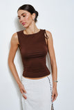 Ramona Ruched Shoulder Top