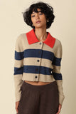 Nia Stripe Cardigan