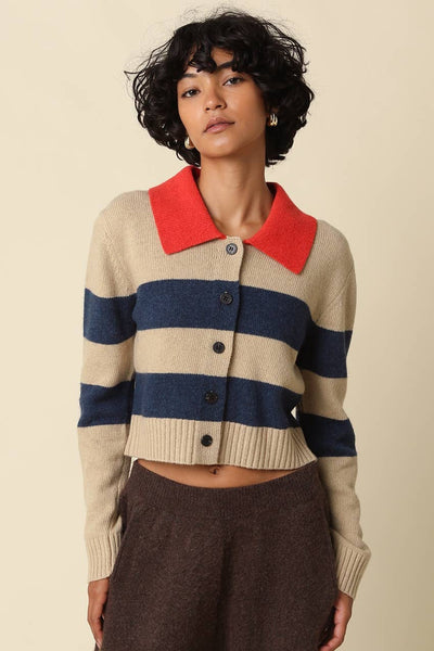 Nia Stripe Cardigan