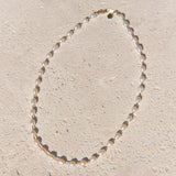 Talia Pearl Necklace worn