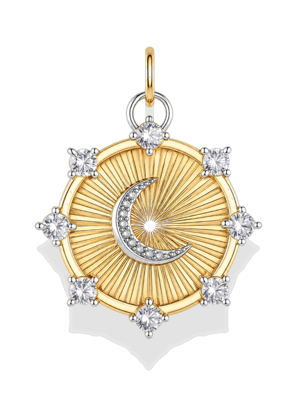 Lyra Moon Charm