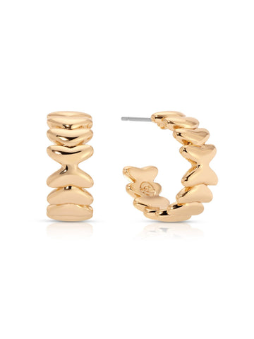 Small Moderna Hoops