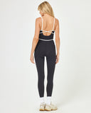 Ace Jumpsuit - Black-Cream