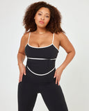 Ace Jumpsuit - Black-Cream