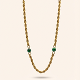 Verdant Rope Necklace
