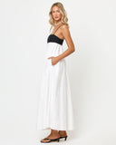 Raveena Dress - Black/Cream