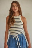Autumn Sweater Tank - Cream