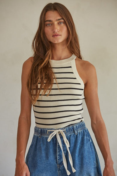 Autumn Sweater Tank - Cream