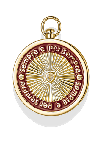 Minka Enamel Swivel Charm