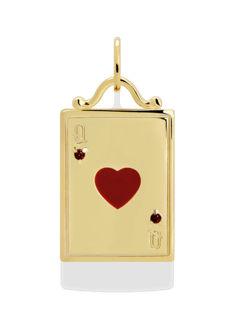 Tory Playing Card Charm