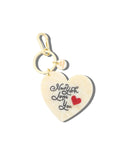 New York Loves You Heart Bag Charm + Keychain