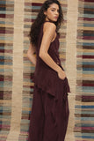 Eadie Top in Chestnut, side view