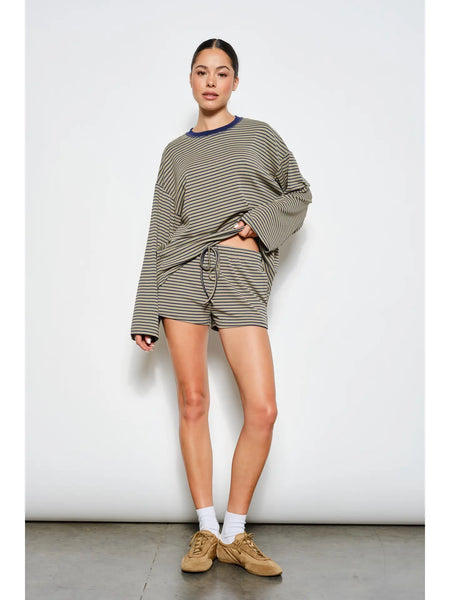 Cassandra Striped Top