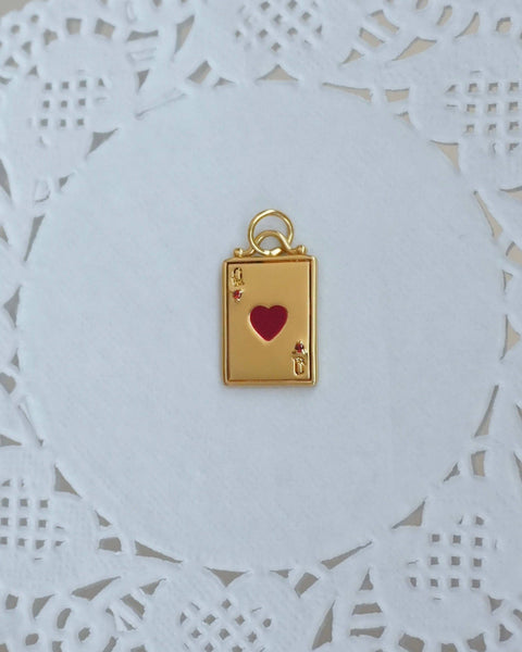 Tory Playing Card Charm