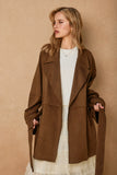 Dune Suede Trench