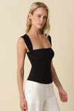 Elara Structured Top